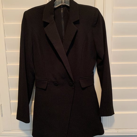 Alice & Olivia Tuxedo Romper - Picture 3 of 6